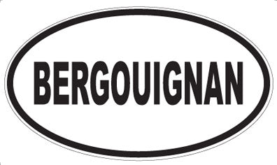 BERGOUIGNAN - Oval Magnet