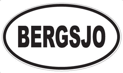 BERGSJO - Oval Magnet