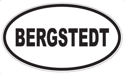 BERGSTEDT - Oval Magnet