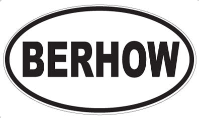 BERHOW - Oval Magnet