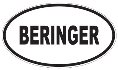BERINGER - Oval Magnet