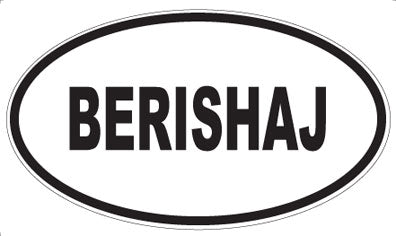 BERISHAJ - Oval Magnet