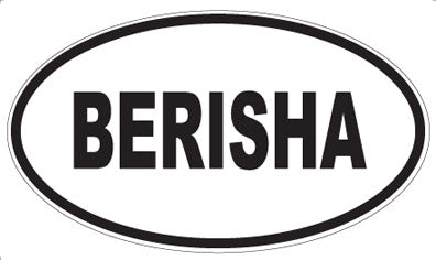 BERISHA - Oval Magnet