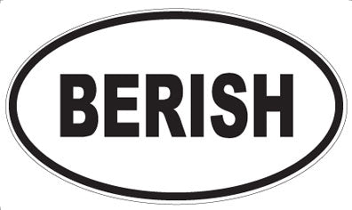 BERISH - Oval Magnet