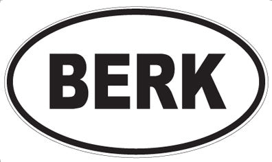 BERK - Oval Magnet