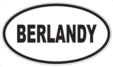 BERLANDY - Oval Magnet