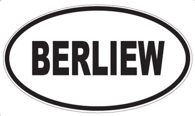 BERLIEW - Oval Magnet