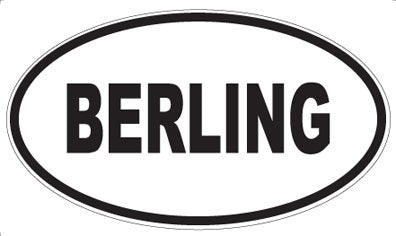 BERLING - Oval Magnet