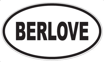 BERLOVE - Oval Magnet
