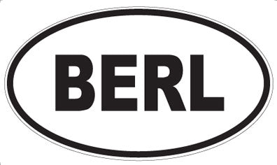 BERL - Oval Magnet