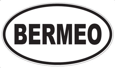 BERMEO - Oval Magnet