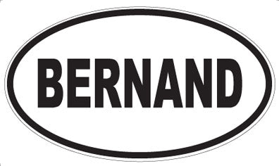 BERNAND - Oval Magnet
