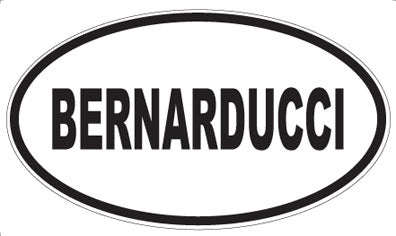 BERNARDUCCI - Oval Magnet