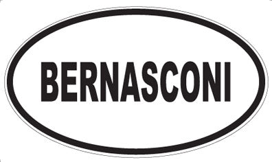 BERNASCONI - Oval Magnet