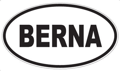 BERNA - Oval Magnet