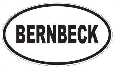 BERNBECK - Oval Magnet