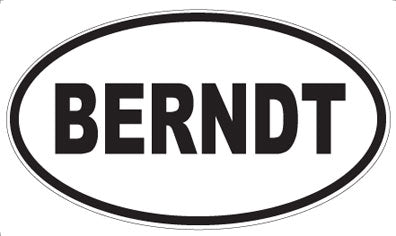 BERNDT - Oval Magnet
