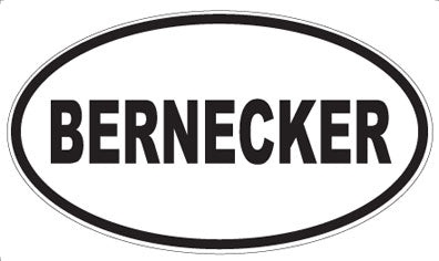 BERNECKER - Oval Magnet