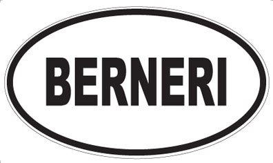 BERNERI - Oval Magnet