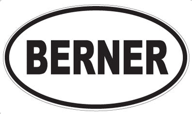 BERNER - Oval Magnet