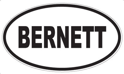BERNETT - Oval Magnet