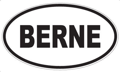 BERNE - Oval Magnet