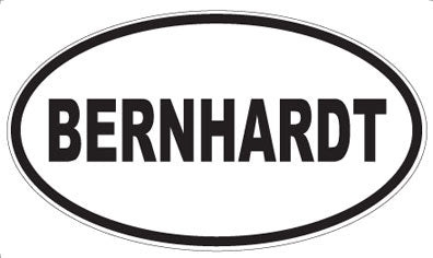 BERNHARDT - Oval Magnet