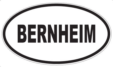 BERNHEIM - Oval Magnet