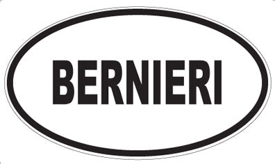 BERNIERI - Oval Magnet