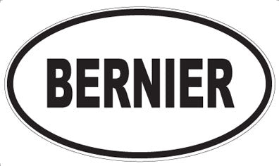 BERNIER - Oval Magnet