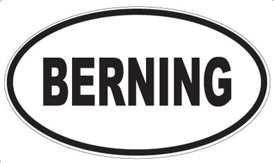BERNING - Oval Magnet