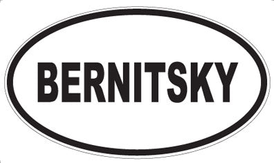 BERNITSKY - Oval Magnet