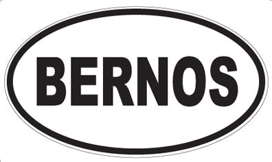 BERNOS - Oval Magnet