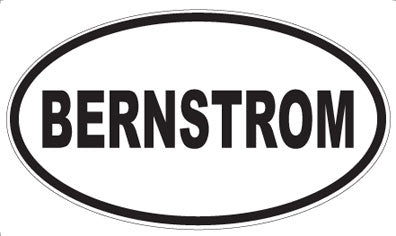 BERNSTROM - Oval Magnet