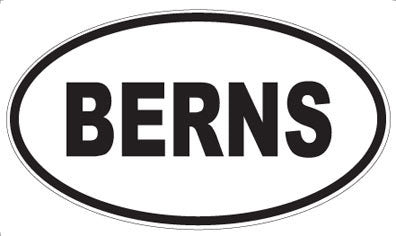 BERNS - Oval Magnet
