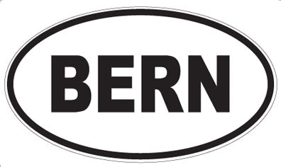 BERN - Oval Magnet