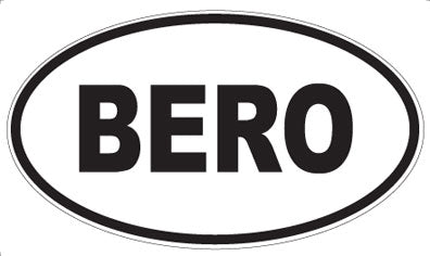 BERO - Oval Magnet