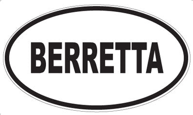 BERRETTA - Oval Magnet