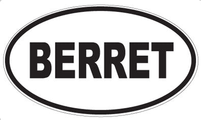 BERRET - Oval Magnet