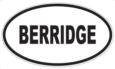 BERRIDGE - Oval Magnet