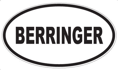 BERRINGER - Oval Magnet