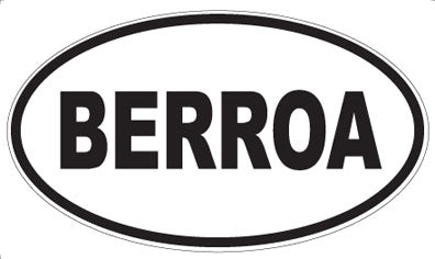 BERROA - Oval Magnet