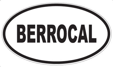 BERROCAL - Oval Magnet