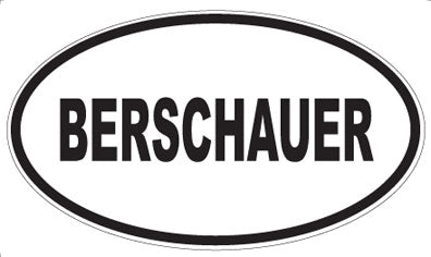 BERSCHAUER - Oval Magnet
