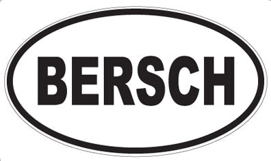 BERSCH - Oval Magnet