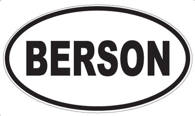 BERSON - Oval Magnet