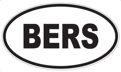 BERS - Oval Magnet