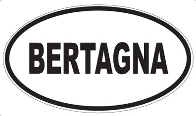 BERTAGNA - Oval Magnet