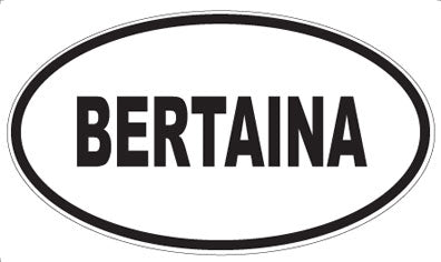 BERTAINA - Oval Magnet