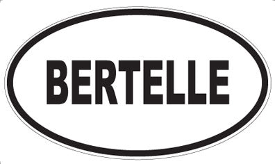 BERTELLE - Oval Magnet